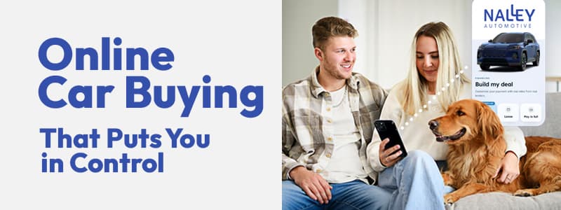 Online car buying that puts you in control