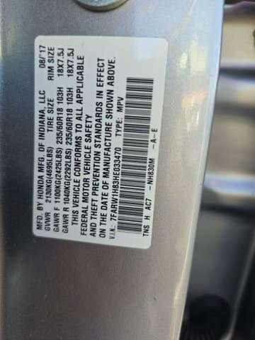2017 Honda CR-V, photo 1