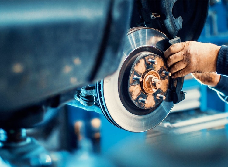 Nalley Automotive service technician at work